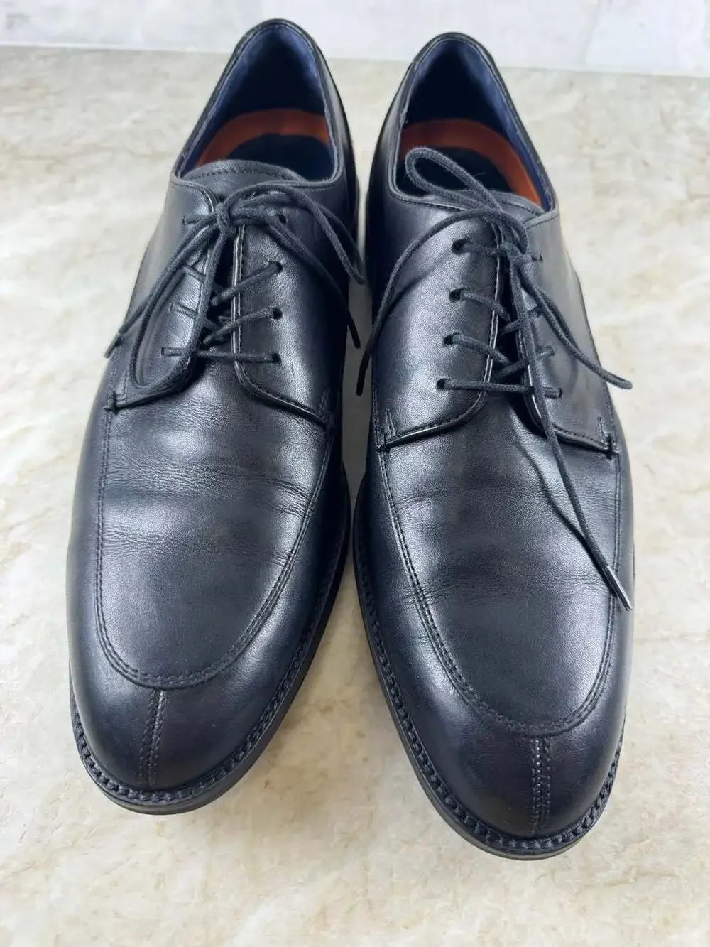 Cole Haan Lenox Hill Grand.OS Split Toe Oxford Black Leather Shoes Men’s 9M